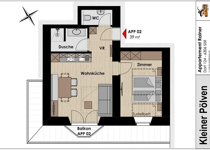 Rainer - Mittendrin Apartment Soll