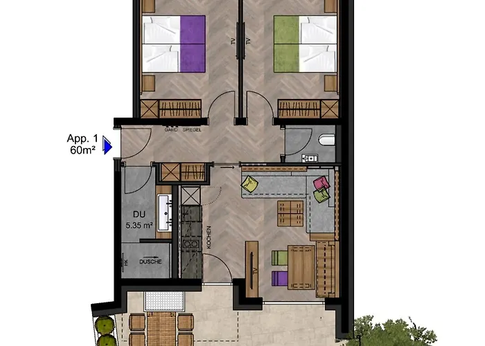 Apartment Rainer - Mittendrin