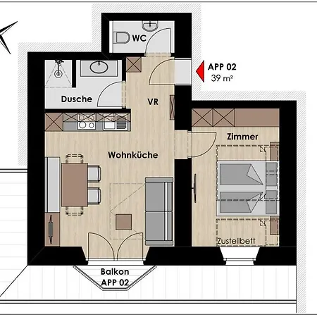 Rainer - Mittendrin Apartman Söll