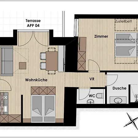 Apartment Rainer - Mittendrin *