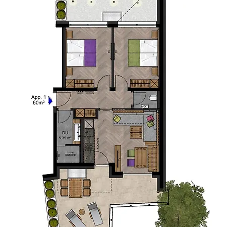 Apartment Rainer - Mittendrin