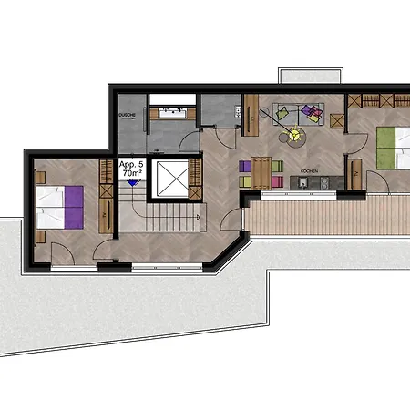 Apartment Rainer - Mittendrin *